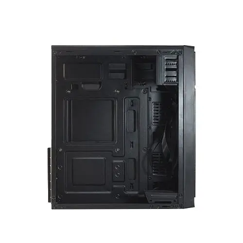 Корпус GTL T1668 Black, без БП, Mini Tower, Micro ATX/Mini ITX, 2xUSB 2.0, 370x176x410 мм, 0.4 мм, 2.6 кг - фото 6