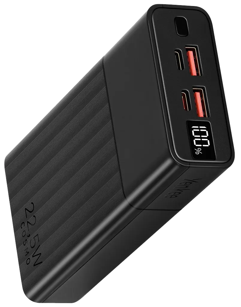 Портативний зарядний пристрій Yenkee YPB 2031 - 20000 mAh PD20W + QC22.5W Black (7230234) - фото 2