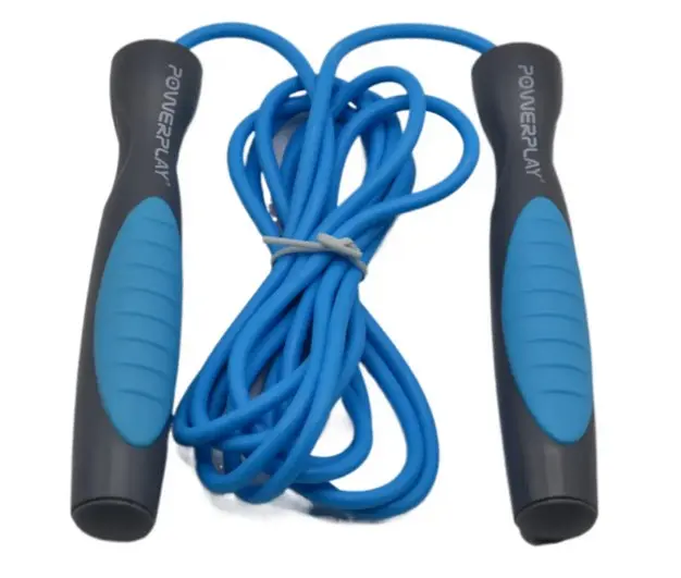 Скакалка PowerPlay 4204 Classic Jump Rope Блакитна 2,7 м (PP_4204_Blue) - фото 5