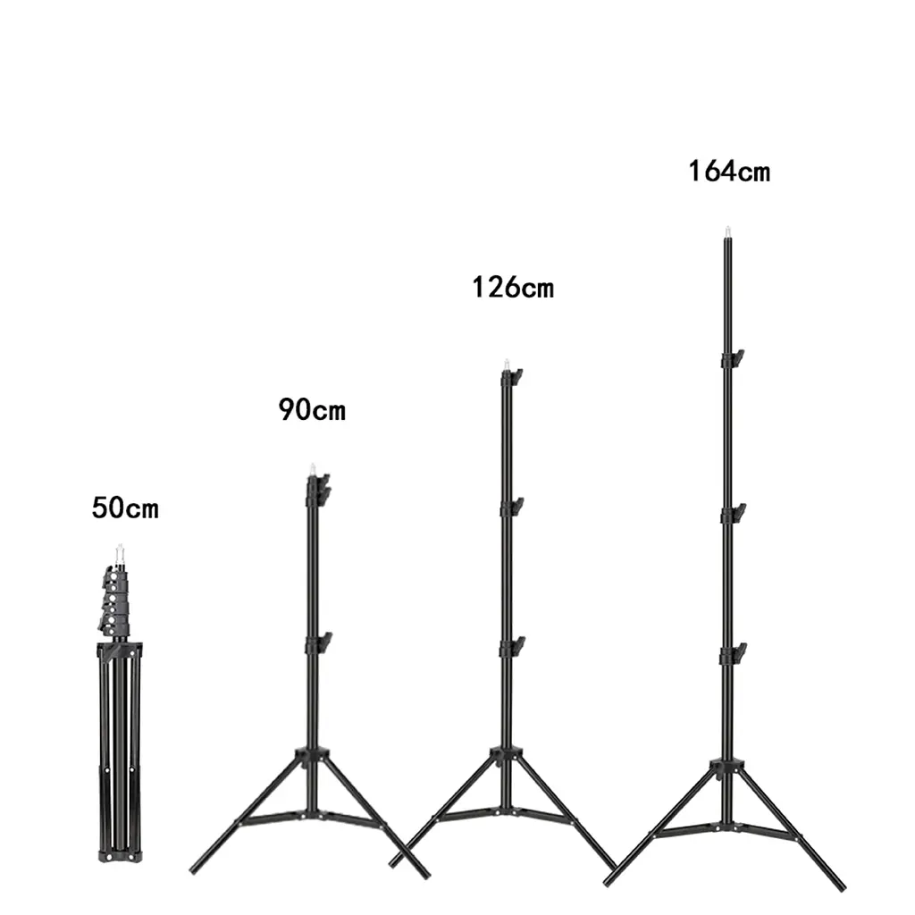 Тримач з кільцевим освітленням Zomei 14" ZM336 180cm Tripod Stand  3200-5600 K живлення від розетки - фото 9