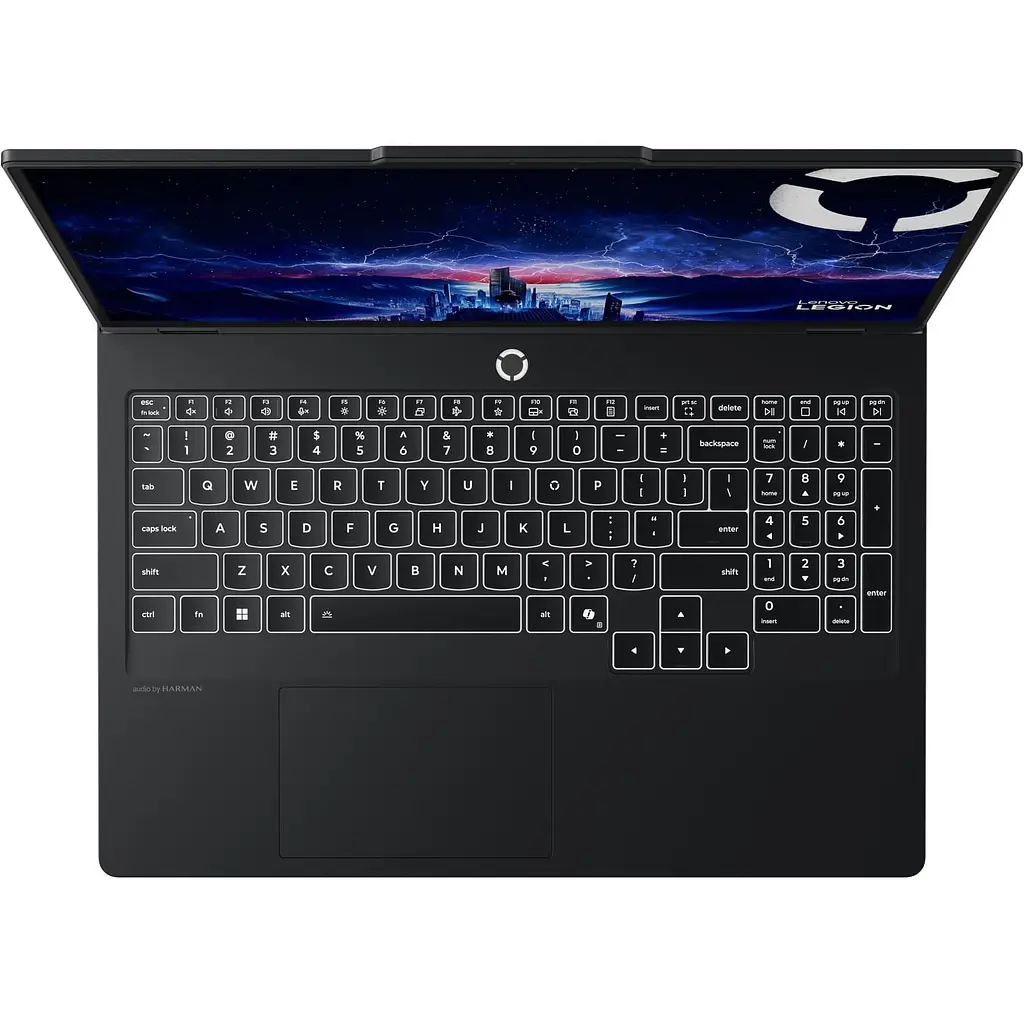 Ноутбук Lenovo 16 Legion Pro 5 16IAX10H 2560x1600 OLED 240Hz/Intel Ultra 9 275HX/32GB/1TB/RTX 5070 Ti/W11H/Eclipse Black (83LUCTO1WW) - фото 4