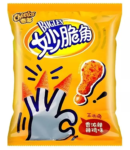 Кукурузные снеки Cheetos Bugles Spicy Chicken 40 г