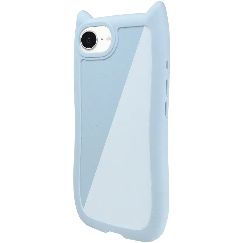 Чохол TPU GETMAN Cat with straps для Apple iPhone 16e / 17e (6.1) Blue - фото 2