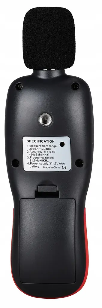 Вимірювач шуму (шумомер) Bluetooth 30-130 дБ WINTACT WT85B - фото 5