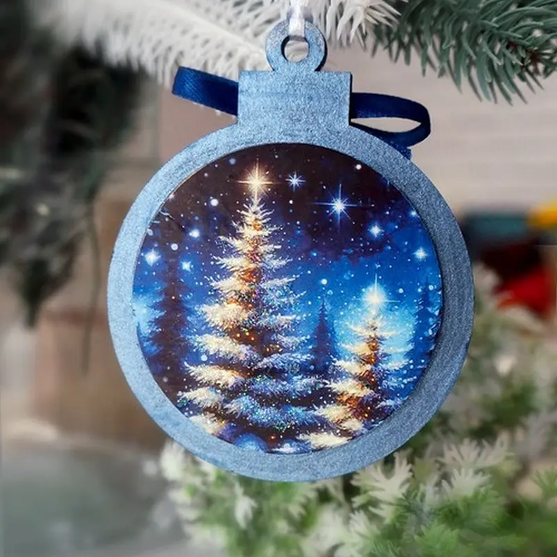 Творчий набір для створення 3-х ялинкових прикрас "Fairytale Christmas" FDCKW-051 - фото 7