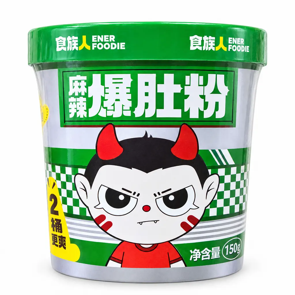 Локшина Shizu Energy Shizuren Vegetarian Instant Noodles Spicy 150 г