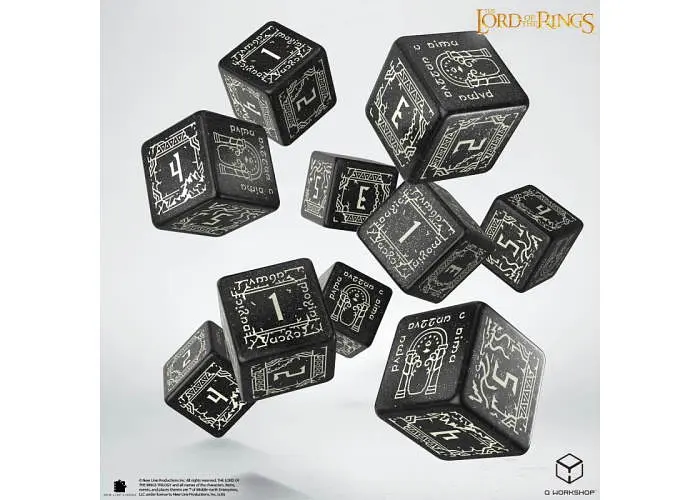 Набір кубиків The Lord of the Rings: Moria 10xD6 Dice Set (LOTR/190166/MOA/B) - фото 2
