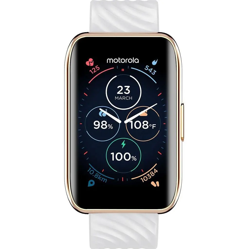 Смарт-годинник Motorola Moto Watch 40 Rose Gold (MOSWZ40-RG) [138672] - фото 2