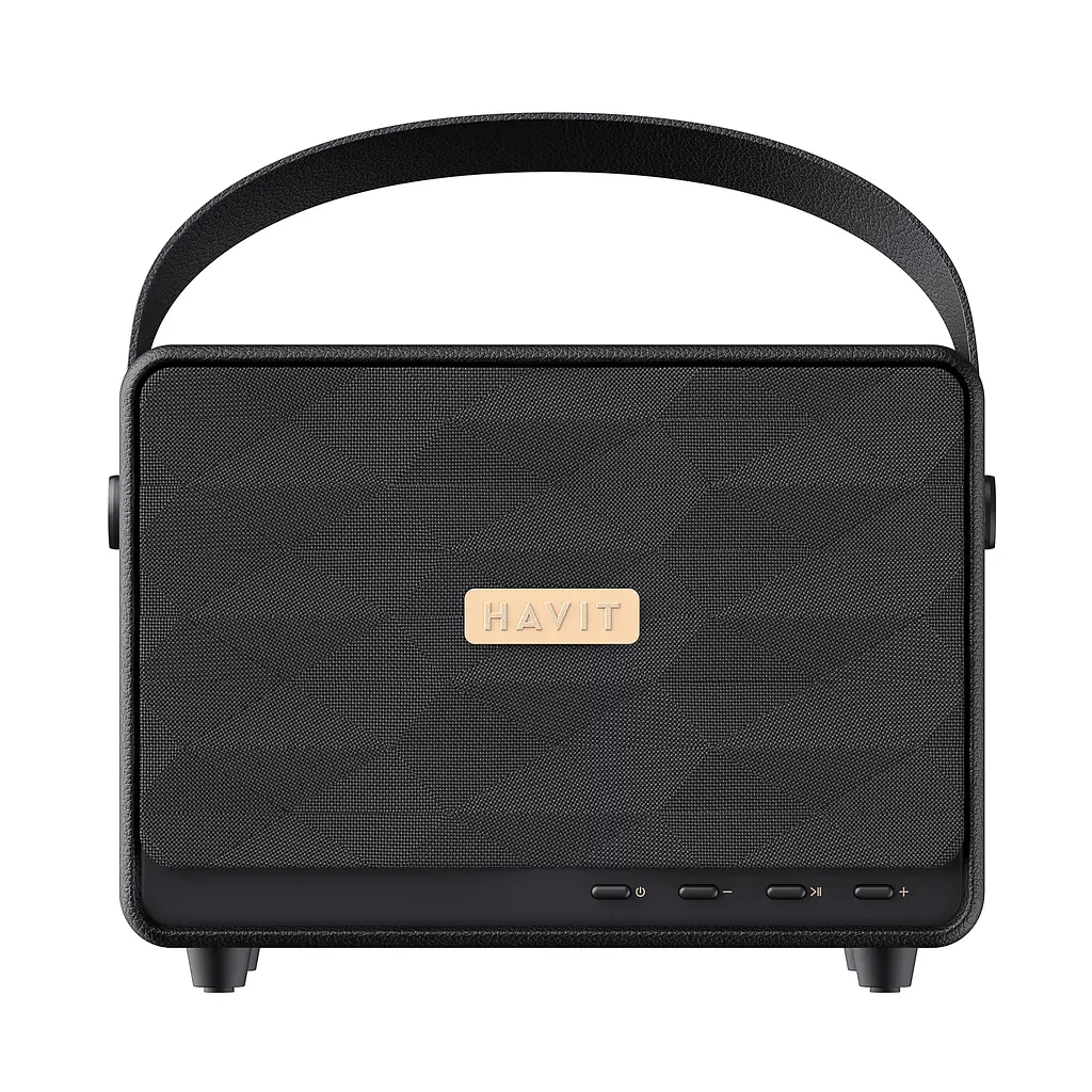 Портативна колонка HAVIT SK907BT "Classic II SE" 30W Black HAVIT (29000-000) - фото 4