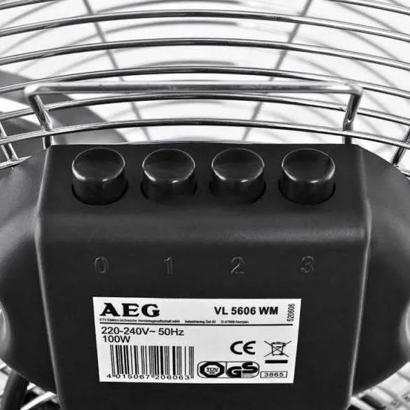Підлоговий вентилятор AEG VL 5606 WMN металевий - фото 3