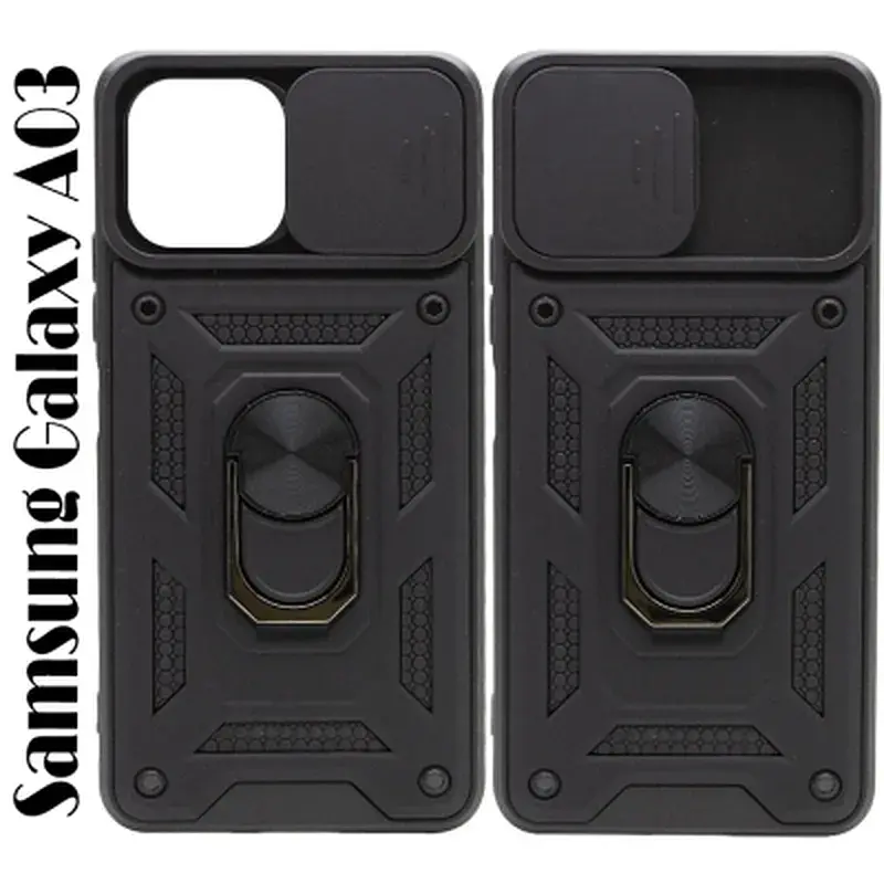 Чохол до мобільного телефона BeCover Military Samsung Galaxy A03 SM-A035 Black (707367) - фото 2