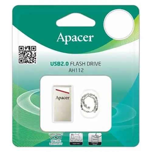 Флеш-накопичувач Apacer USB 32GB AH112 Gold/Red (AP32GAH112R-1) - фото 2