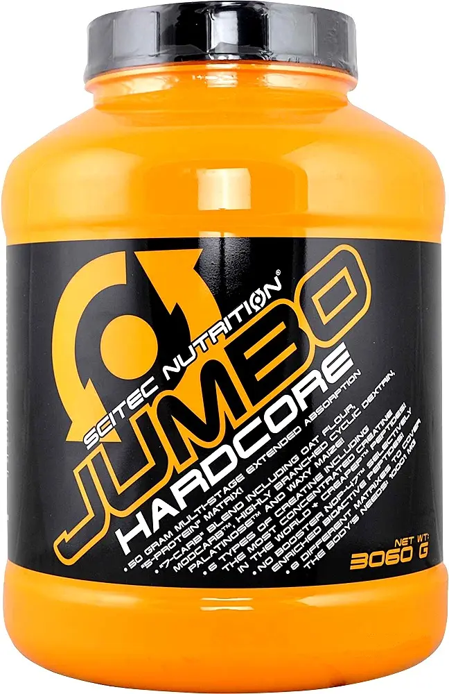 Гейнер Jumbo Hardcore, 3.060 кг Білий шоколад Scitec Nutrition fit0023878