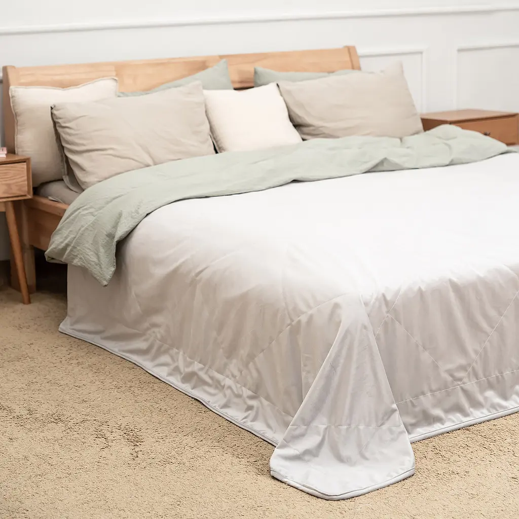 Плед-покривало двостороннє Sonex Aspen 140х200 см сіре (SO102544) - фото 9