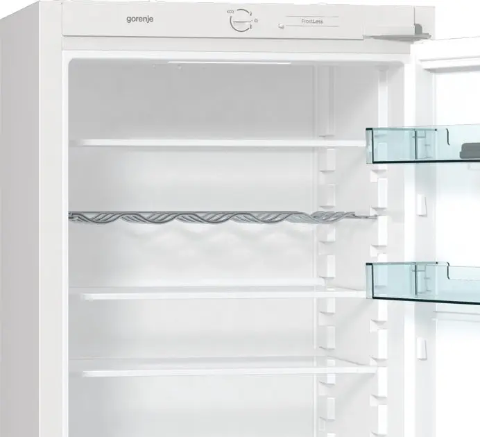 Вбудований холодильник з морозильною камерою Gorenje NRKI4182E1 2 двері 180(68) л А+ NF+ білий (NRKI4182E1) - фото 5