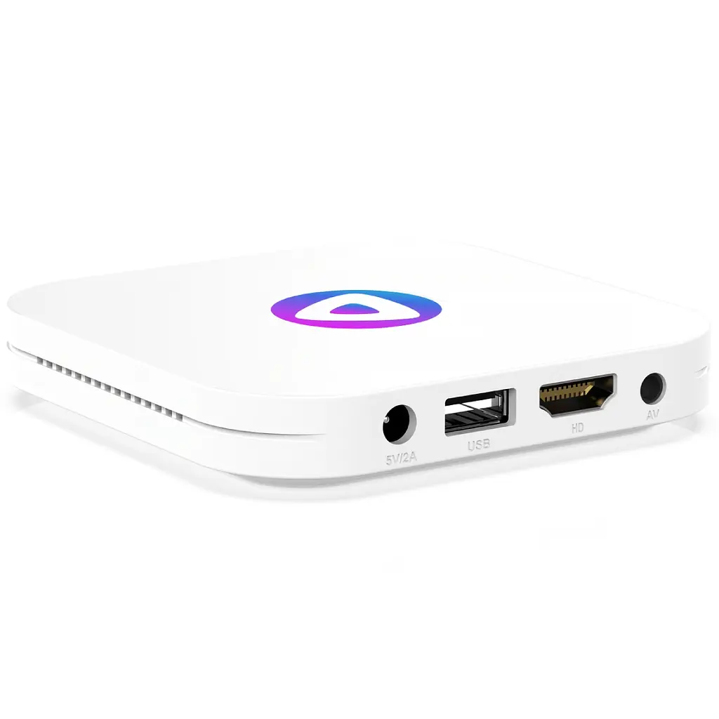 TV Медіаплеєр H96 MAX M1 4/32Gb/ Rockchip RK3528/ Android 13/ WiFi 2.4G+5G/BT 4.0/ білий - фото 4