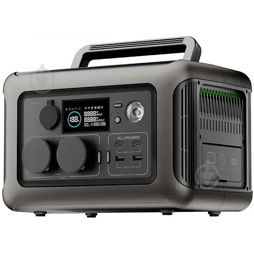 Портативна електростанція Allpowers R600 600W 299WH - фото 3