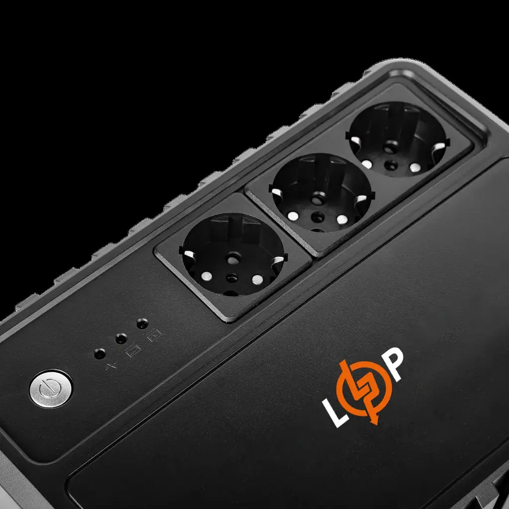 Лінійно-інтерактивне ДБЖ LogicPower LP-600VA-3PS 360 Вт (LP16158) - фото 3