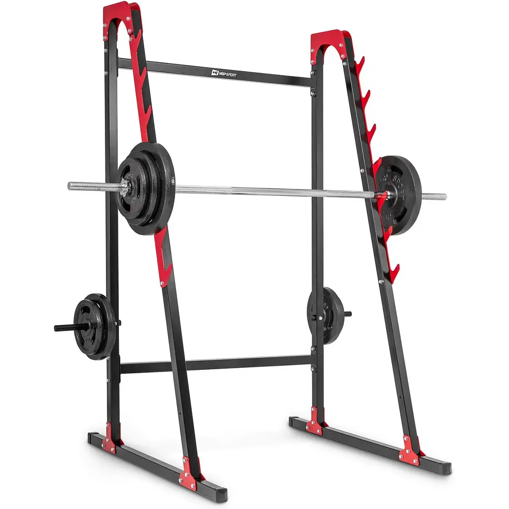 Многоуровневая стойка под штангу Hop-Sport HS-1008L - фото 4