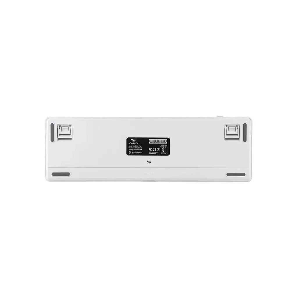 Клавіатура Aula F108 Pro Reaper Switch USB/Bluetooth/2.4G White (6978080501318) - фото 2