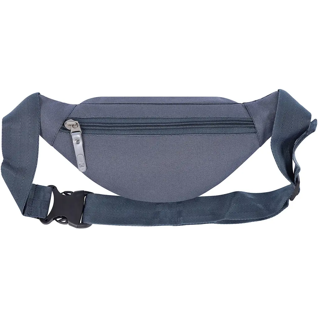 Сумка-бананка Bagland Bella 321 2 л серая (0020266) - фото 3