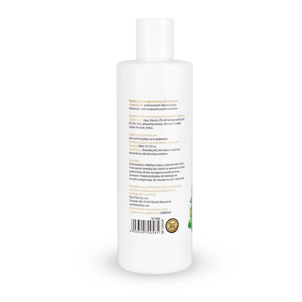 Лубрикант и массажный гель MyLove Aroma Series Raspberry & Mint 300 мл - фото 6