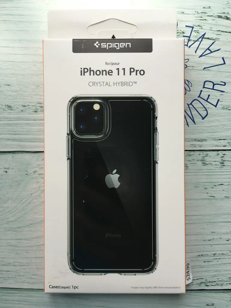Чохол оригінальний протиударний Spigen Ultra Hybrid Crystal для iPhone 11 Pro (5.8") Clear - фото 3
