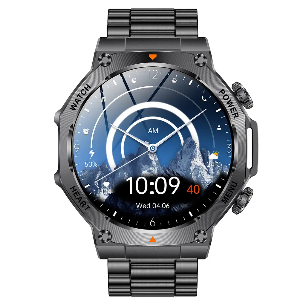 Часы Smart Mevaden Ultra Steel, 2 ремешка - фото 9