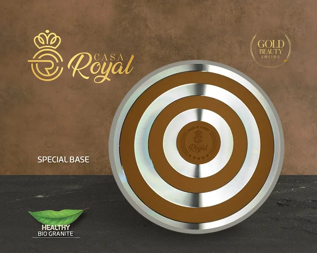 Набір посуду Casa Royal G-UKR 20200 "Bio Granit" Black 7 предметів - фото 8