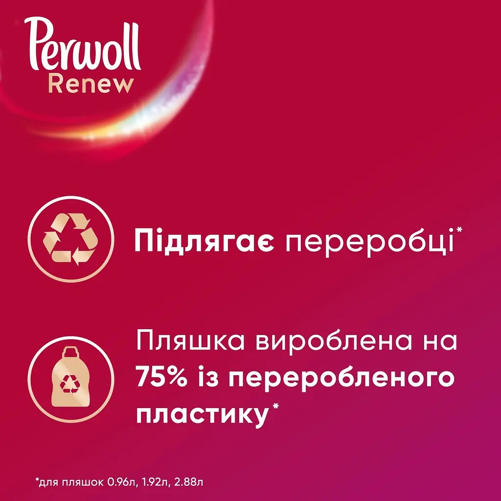 Засіб для делікатного прання Perwoll Renew, 2970 мл - фото 3