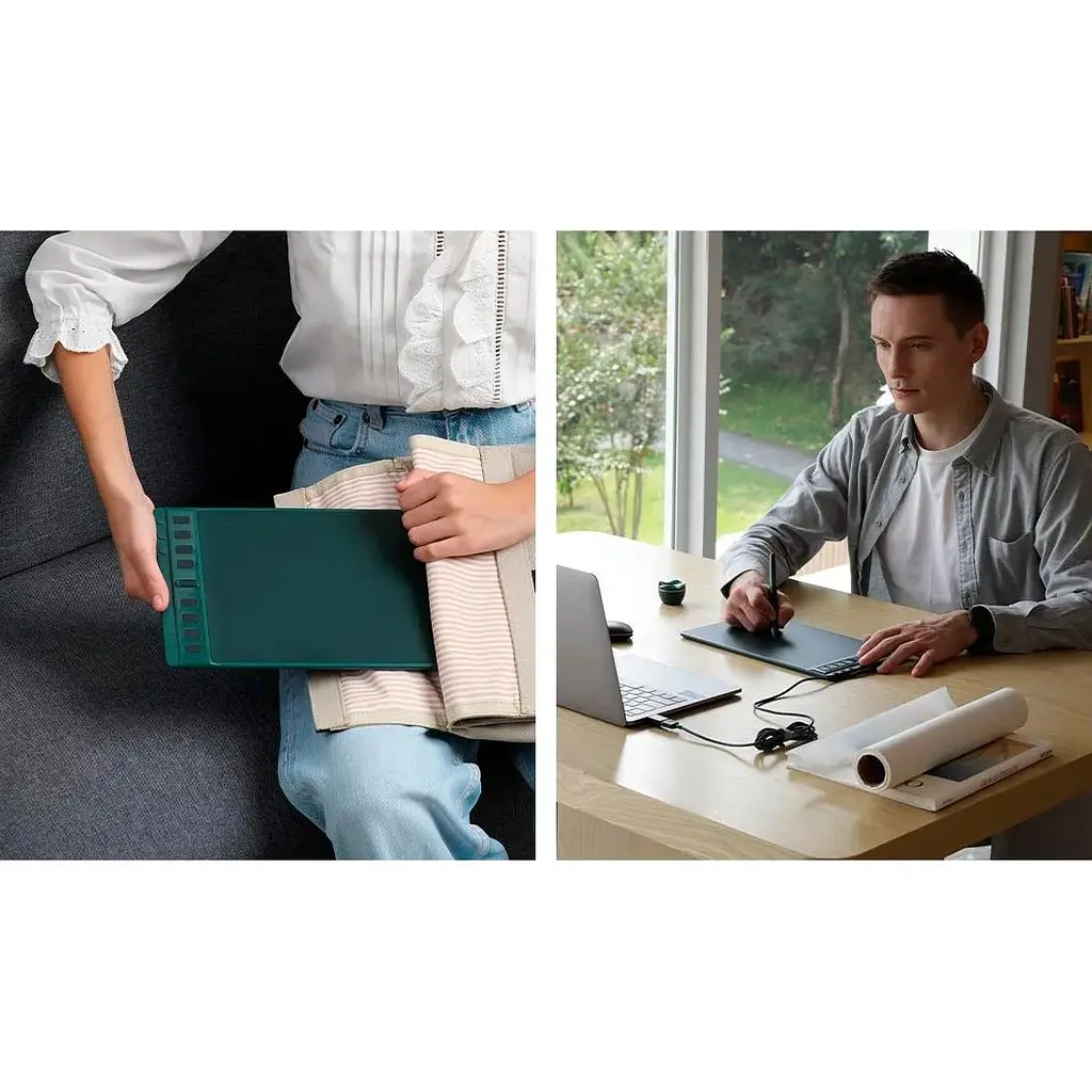 Графічний планшет Huion Inspiroy 2 M Black (H951P) [98756] - фото 6