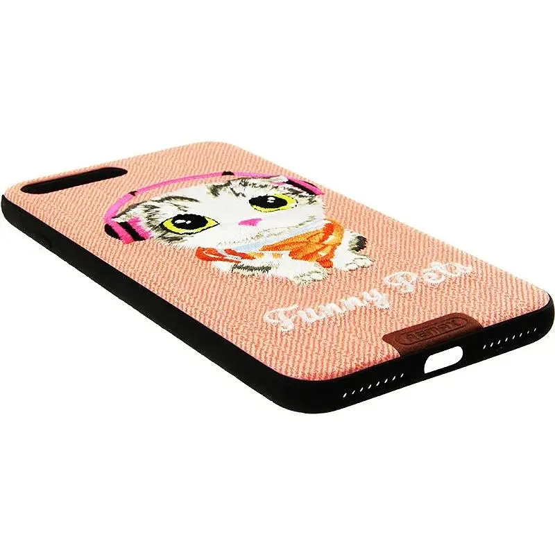 Чохол-накладка Remax Funny Pets Series Case Apple iPhone 7 Plus Pink - фото 5