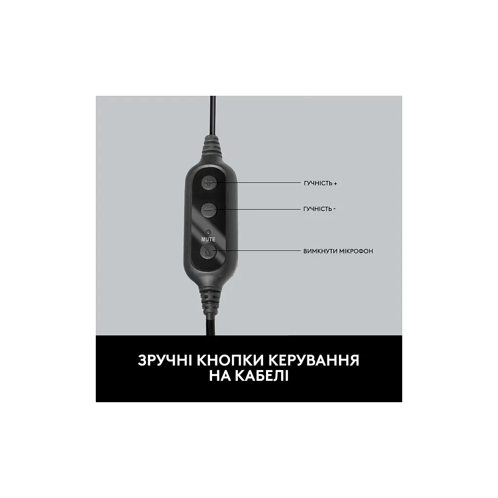 Навушники Logitech PC 960 Stereo Headset USB (981-000100) - фото 4
