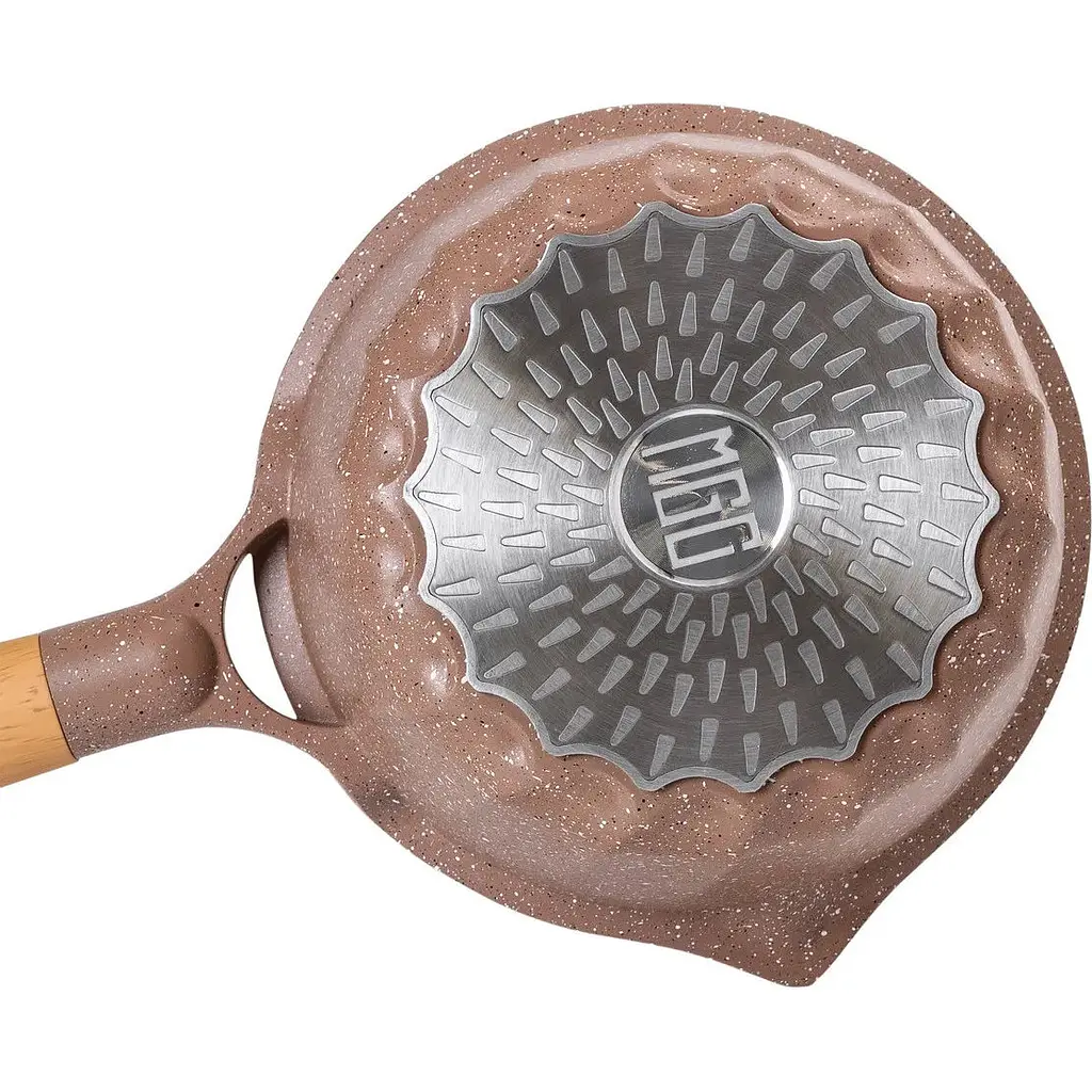 Сотейник алюминиевый MGC 2.9 л с антипригарным кофейным покрытием HP-4-431CO - фото 5