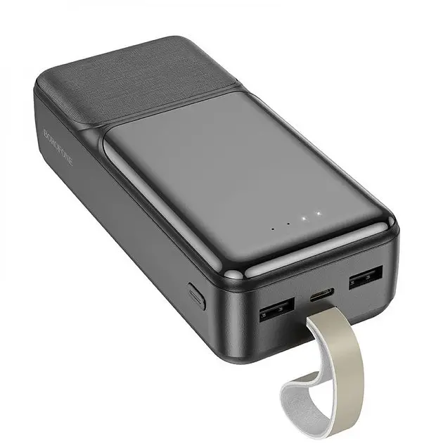 Портативний акумулятор Borofone BJ33B Creed 30000 mAh зовнішній чорний - фото 3