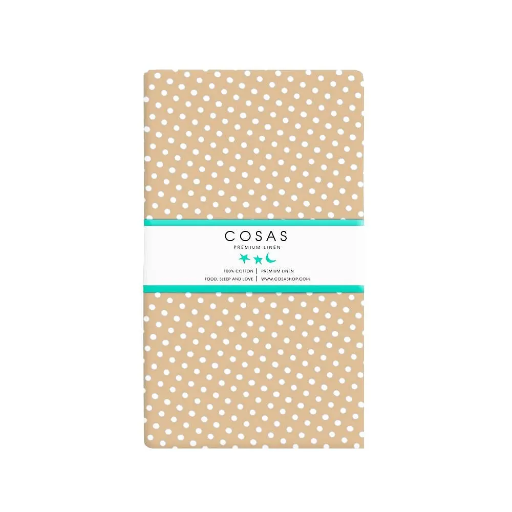 Наволочка Cosas Beige dots 40х60 см бежева (Dots_Beige_40) - фото 2