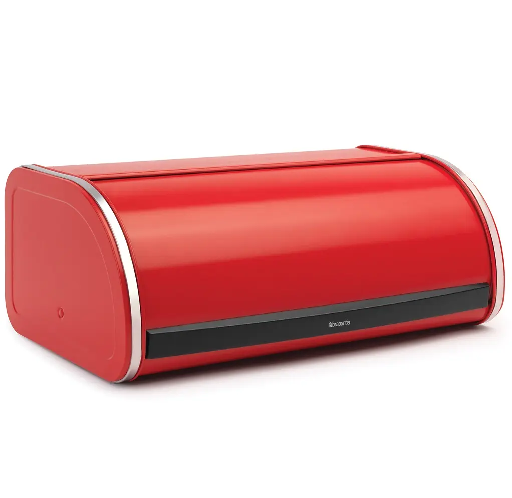 Хлебница Brabantia Roll Top Bread Bin, 44,5x26,2х17,3 см, красный (484001) - фото 2