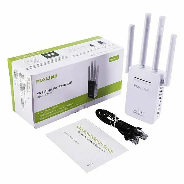 Wi-Fi роутер маршрутизатор 300 Мбіт/с Pix-link WR09 - фото 5