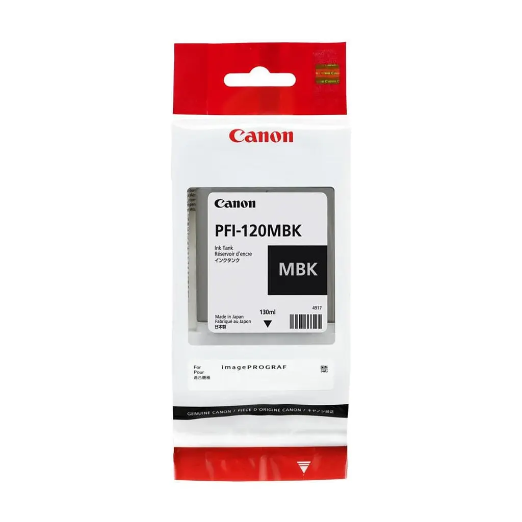 Картридж Canon PFI-120 Matte Black, 130ml (2884C001AA) - фото 2