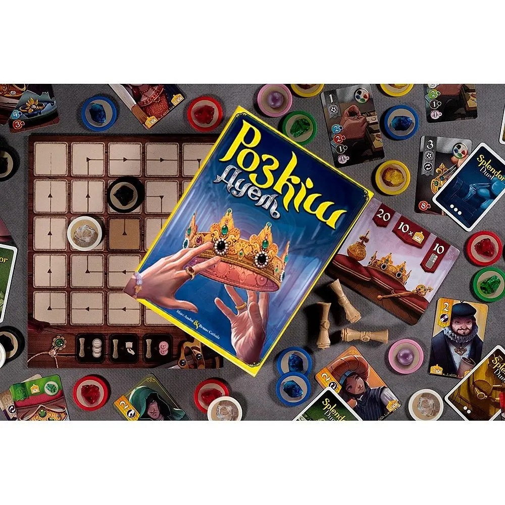 Настольная игра Asmodee Роскошь Дуэль Splendor Duel - фото 4
