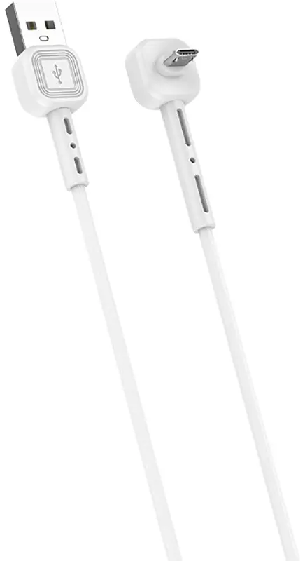 Кабель AWEI CL-67 Micro cable 1m White - фото 2