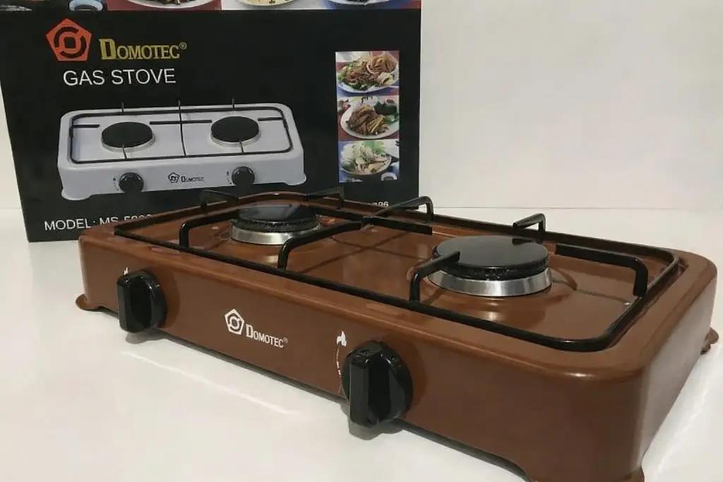 Настільна газова плита Domotec MS-6602/4063 на 2 конфорки - фото 2
