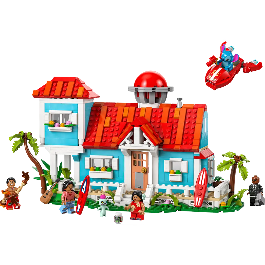Конструктор LEGO Disney Пляжний будинок Ліло і Стіч 834 деталей (43268) - фото 2