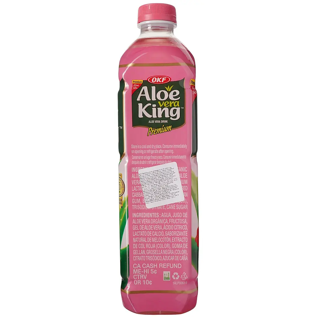 Фруктовий напій OKF Aloe Vera King Peach 1.5 л - фото 4