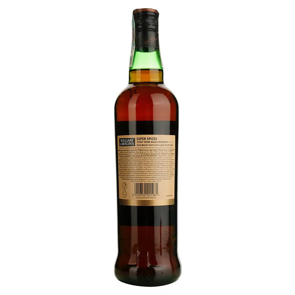 Напій лікеро-горілчаний William Lawson's Super Spiced, 35%, 0,7 л (643085) - фото 2