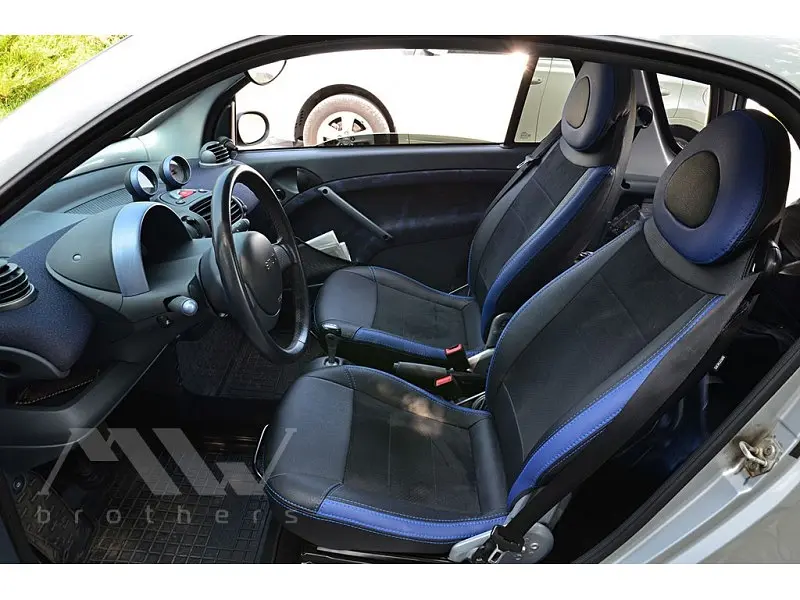 Авточохли модельні MW Brothers для Mercedes Benz Smart Fortwo II c 2008 - фото 7