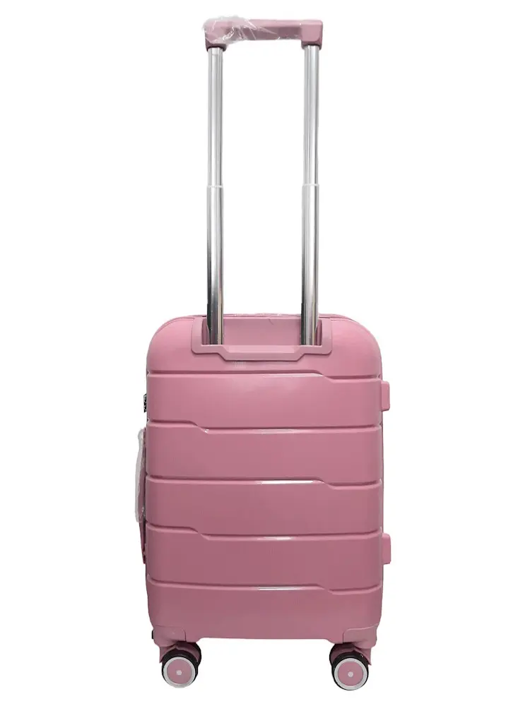 Валіза міні XS+ з поліпропілену Milano bag 0305 40л Рожевий - фото 3