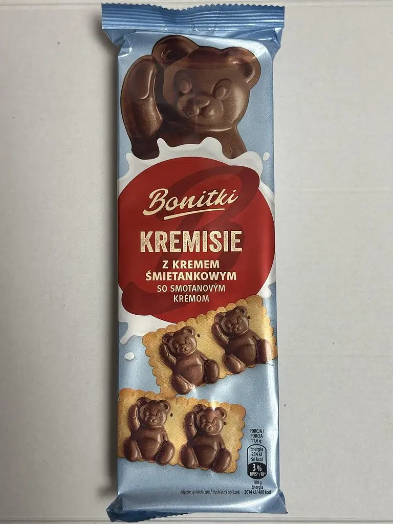 Печиво Bonitki Kremisie z kremem śmietankowym 116 г