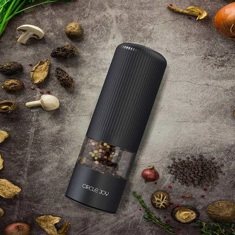 Подрібнювач солі та перцю Circle Joy Electric Grinder Black (CJ-EG02) [63130] - фото 2