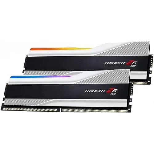 Модуль пам'яті G.Skill DDR5 64GB (2x32) Trident Z5 6000Mhz RGB Silver (F5-6000J3238G32GX2-TZ5RS) - фото 4